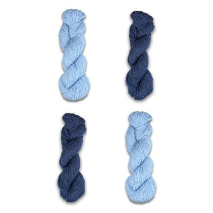 Duotone Cowl Kit-Kits-Cornflower/Denim Heather-