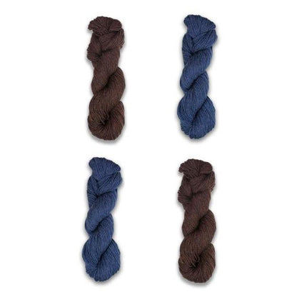 Duotone Cowl Kit-Kits-Denim Heather/Bark Heather-