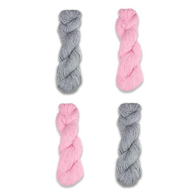 Duotone Cowl Kit-Kits-Pink/Light Grey-