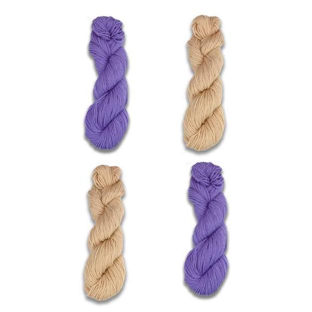 Duotone Cowl Kit-Kits-Tan/Lavender-