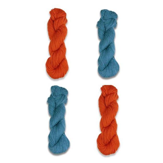 Duotone Cowl Kit-Kits-Tangerine/Lake Blue Heather-