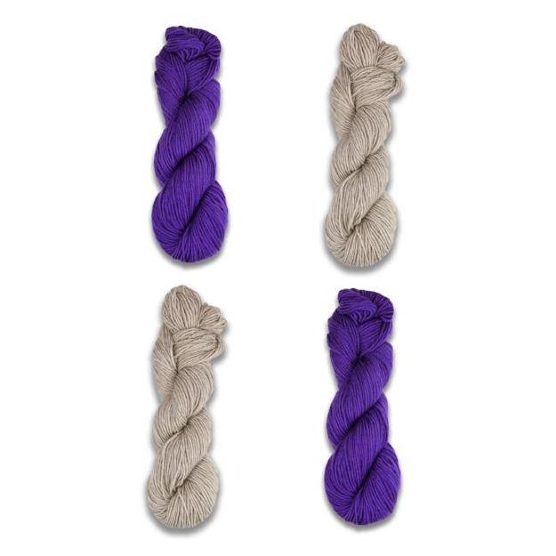 Duotone Cowl Kit-Kits-Wisteria/Straw-