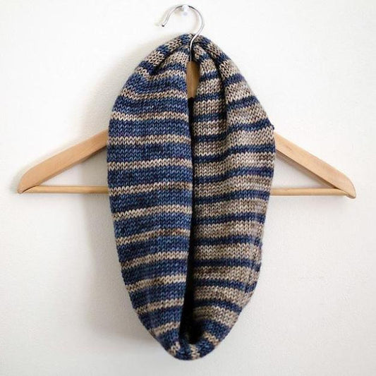 Duotone Cowl Kit-Kits-Straw/Denim Heather-