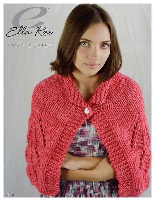 Ella Rae Mirander Cape Pattern - Paradise Fibers