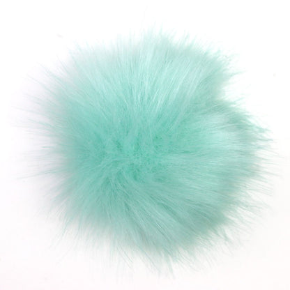Faux Fur Pom Poms - 3" - Paradise Fibers