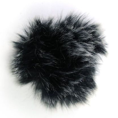 Faux Fur Pom Poms - 3" - Paradise Fibers