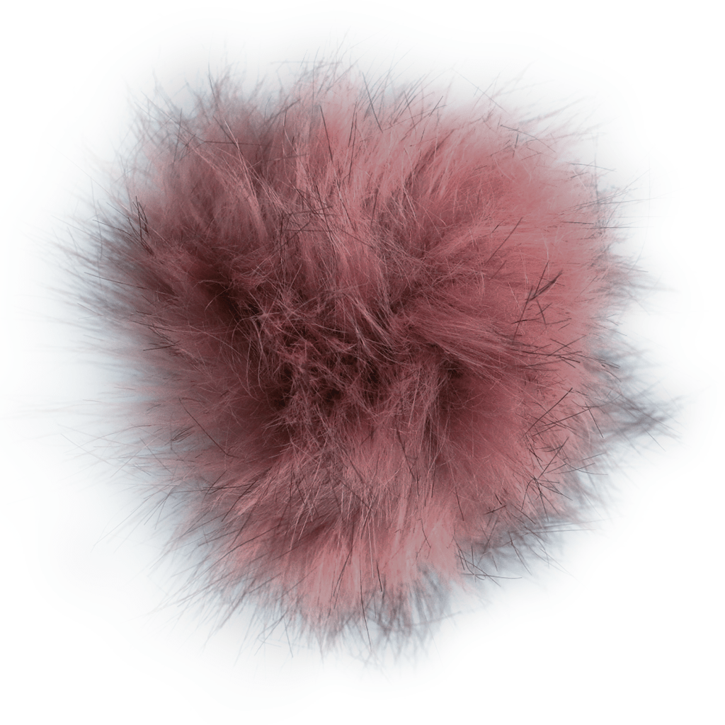 Faux Fur Pom Poms - 3" - Paradise Fibers