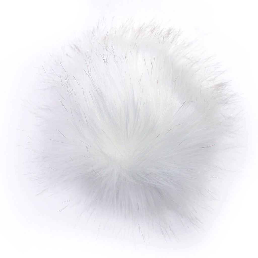 Faux Fur Pom Poms - 3" - Paradise Fibers