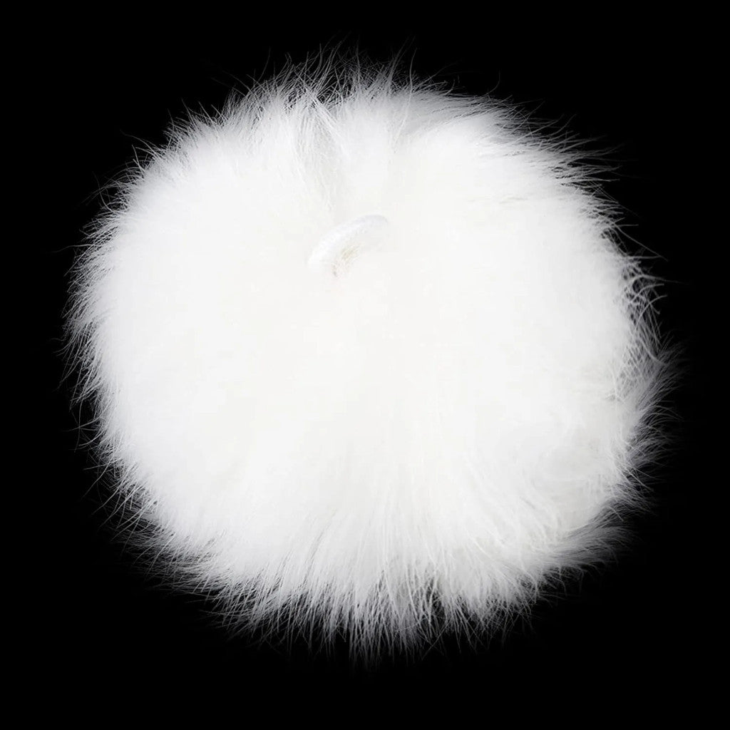 Faux Fur Pom Poms - 3" - Paradise Fibers