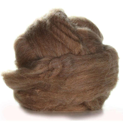 Ashland Bay Shetland Wool Roving - Moorit-Fiber-Moorit - 4oz-