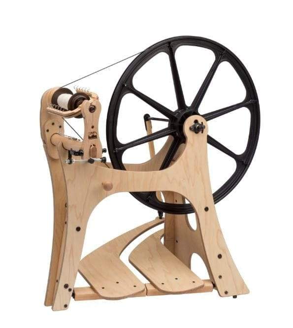 Schacht Flatiron Spinning Wheel Paradise Fibers