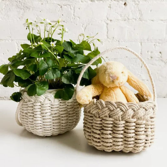 Flax and Twine April Basket Kit - Paradise Fibers