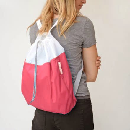 Flip and Tumble Drawstring Backpack - Paradise Fibers