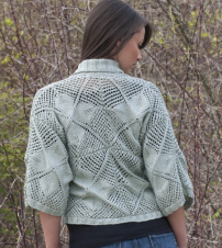 Floral Lace Jacket Kit in Ultra Pima Cotton-Kits-Natural-