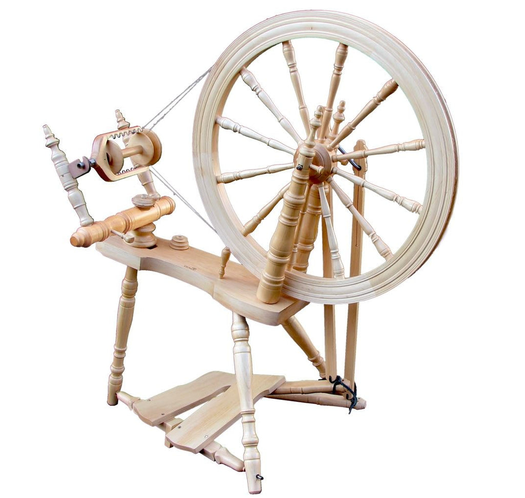 Kromski Symphony Spinning Wheel-Spinning Wheel-Clear-
