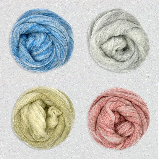 Glitter Merino and Stellina Blends - Paradise Fibers