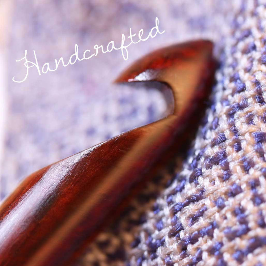 Handcrafted Sheesham / Rosewood & Haldu Crochet Hooks set of -  in 2023
