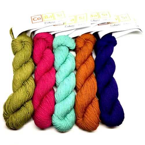 HiKoo CoBaSi Yarn - Sock/Fingering Weight-Yarn-White 001-