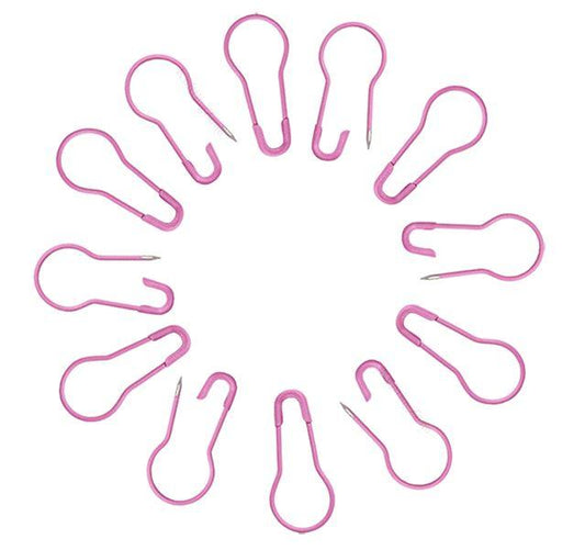 HiyaHiya Knitters Safety Pin Stitch Markers-Knitting Accessory-Pink-
