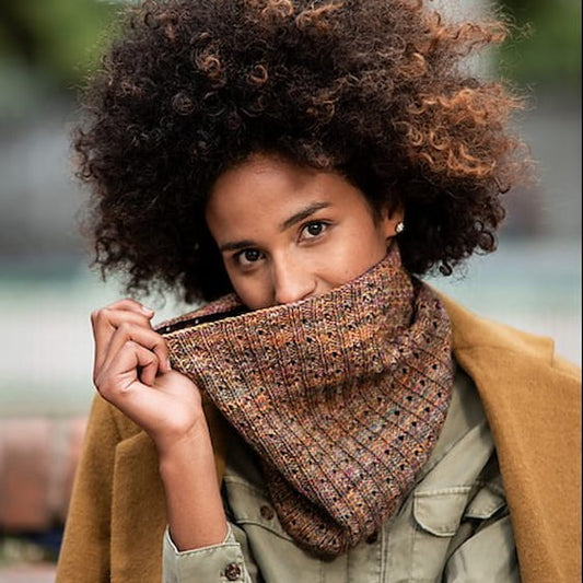 Ikigai Cowl from Malabrigo - Paradise Fibers