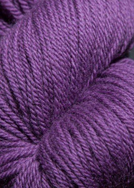 Jagger Spun Green Line Organic Cone - Dark Lilac - DISC - Paradise Fibers
