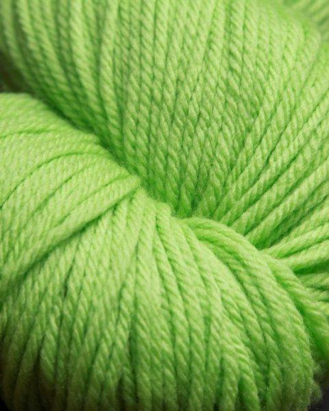 Jagger Spun Super Lamb 4/8 Worsted Weight Cone - Green Apple-Weaving Cones-