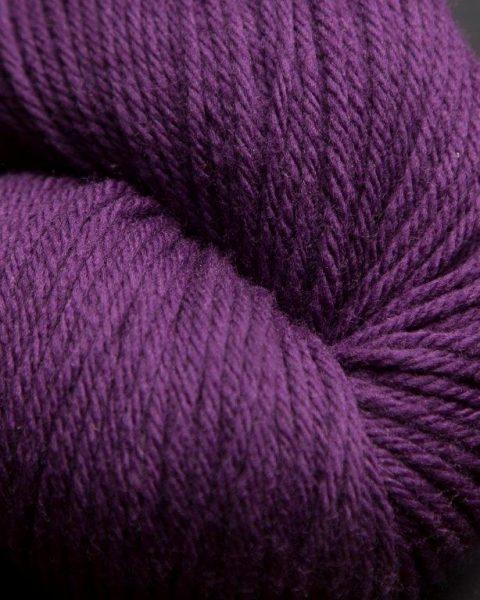 Jagger Spun Super Lamb 4/8 Worsted Weight Cone - Plum-Weaving Cones-
