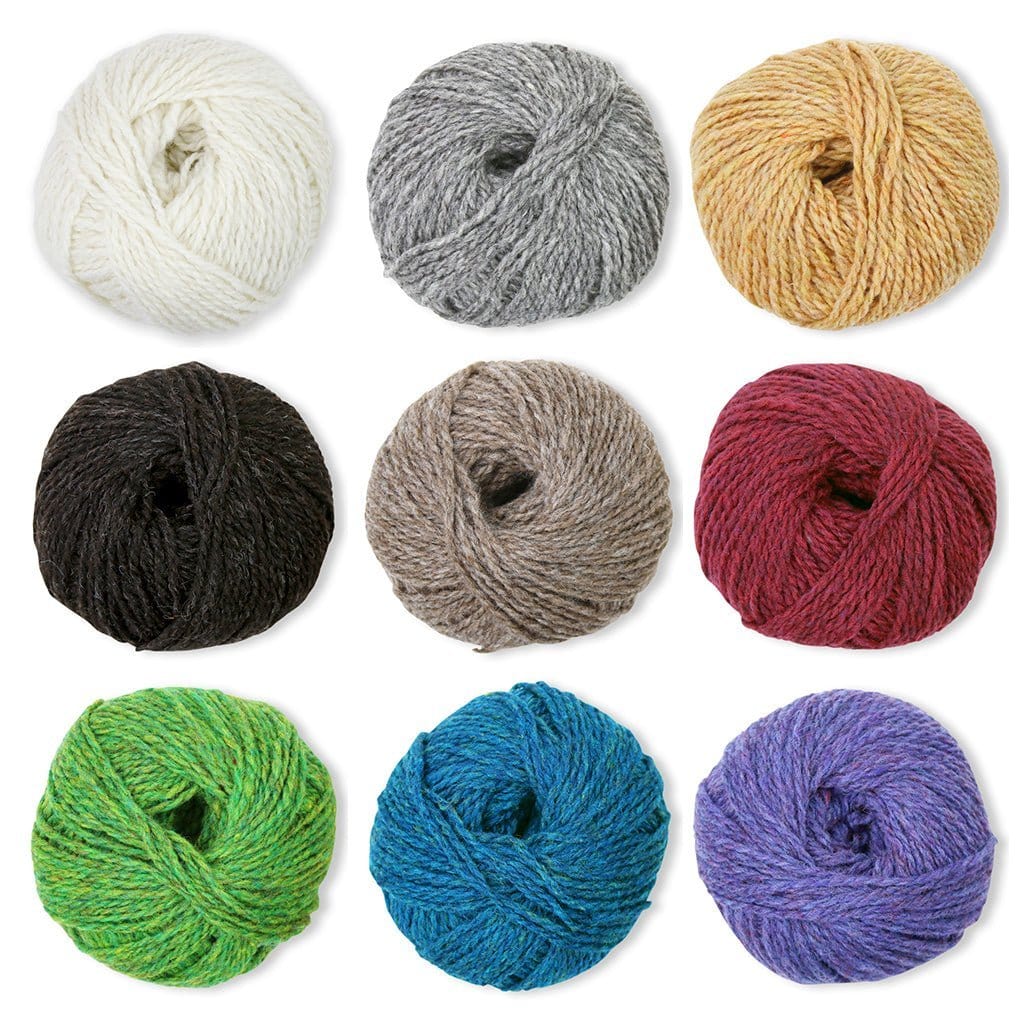 Jamiesons Shetland Heather Aran - Paradise Fibers