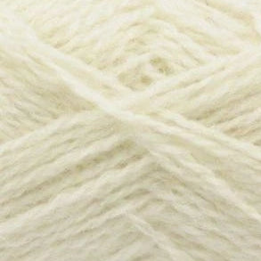 Jamieson's Shetland Spindrift Yarn - Natural White 104-Yarn-