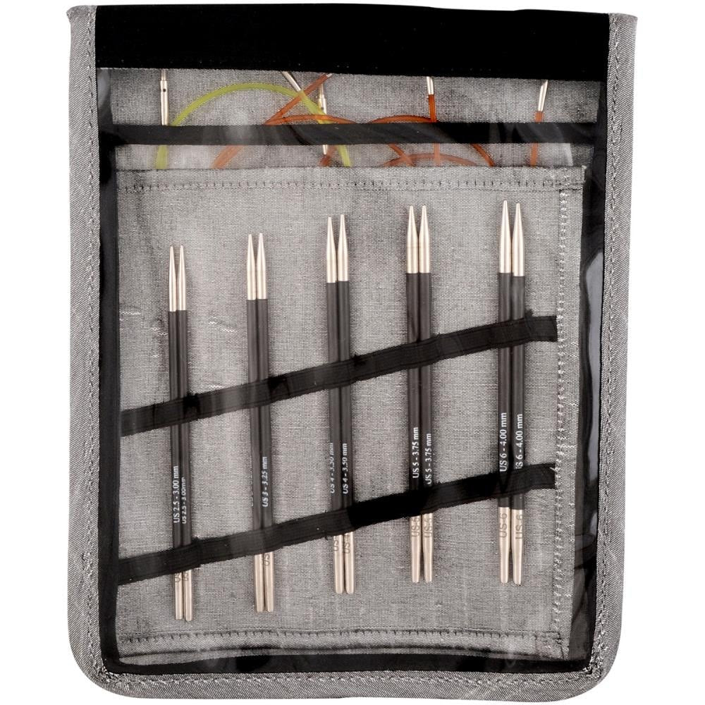 Karbonz Starter Interchangeable Knitting Needle Set by Knitter's Pride - Paradise Fibers
