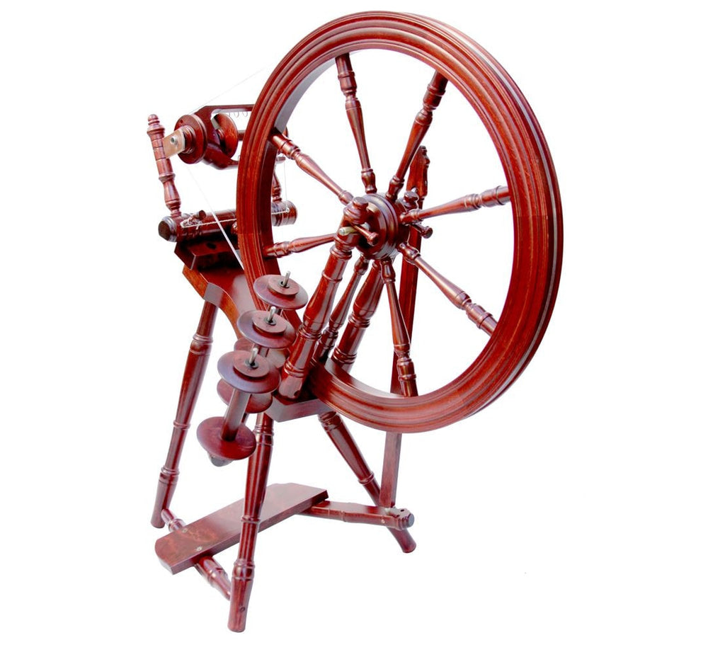 Kromski Interlude Spinning Wheel-Spinning Wheel-Mahogany-