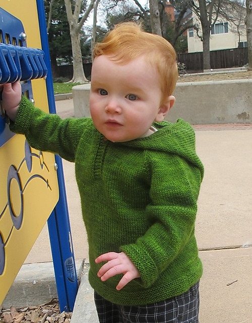 Knitting Pure & Simple Lightweight Baby Tunic Pattern - Paradise Fibers