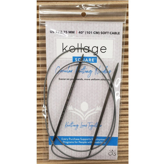 Kollage Square Circular Needles - Soft - Paradise Fibers