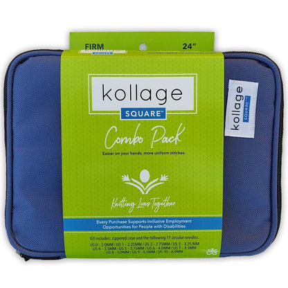 Kollage Square Fixed Circular Needle Combo Packs - Paradise Fibers