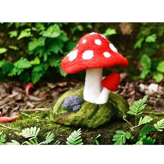 Kromski Needle Felting Kit - Toadstool - Paradise Fibers