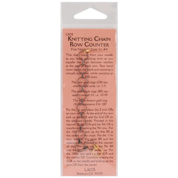 Lacis No Hands Knitting Chain Row Counter - Paradise Fibers