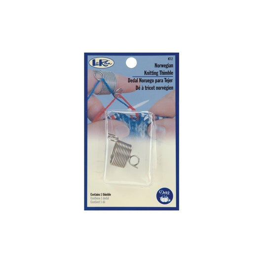 LoRan Norwegian Knitting Thimble - Paradise Fibers
