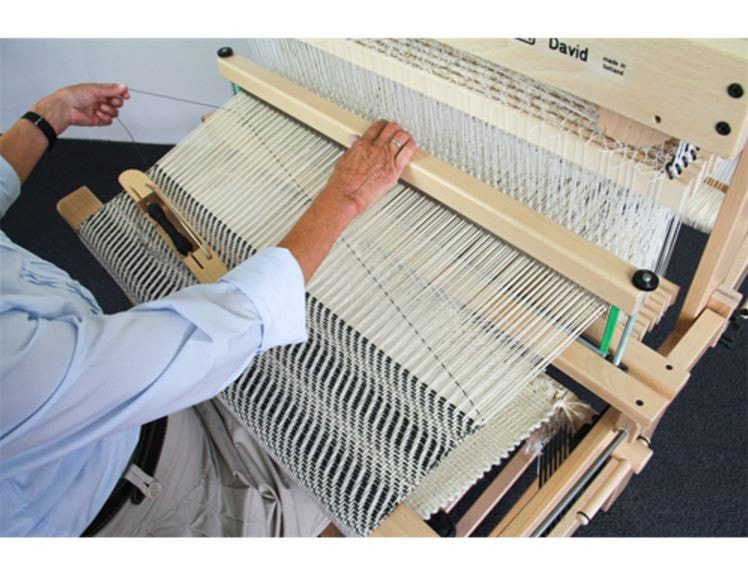Louet David Floor Looms with New Sliding Beater-Floor Looms-David 70 (27") 8 Harness Loom- with New Beater-