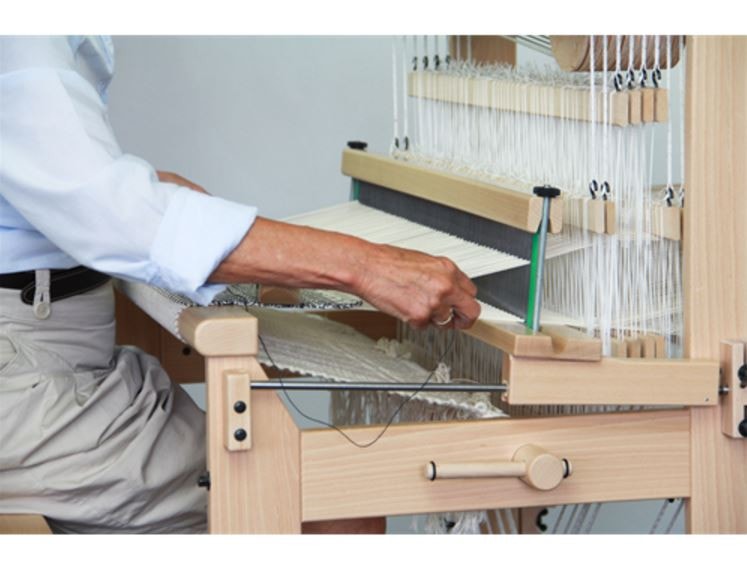 Louet David Floor Looms with New Sliding Beater-Floor Looms-David 70 (27") 8 Harness Loom- with New Beater-