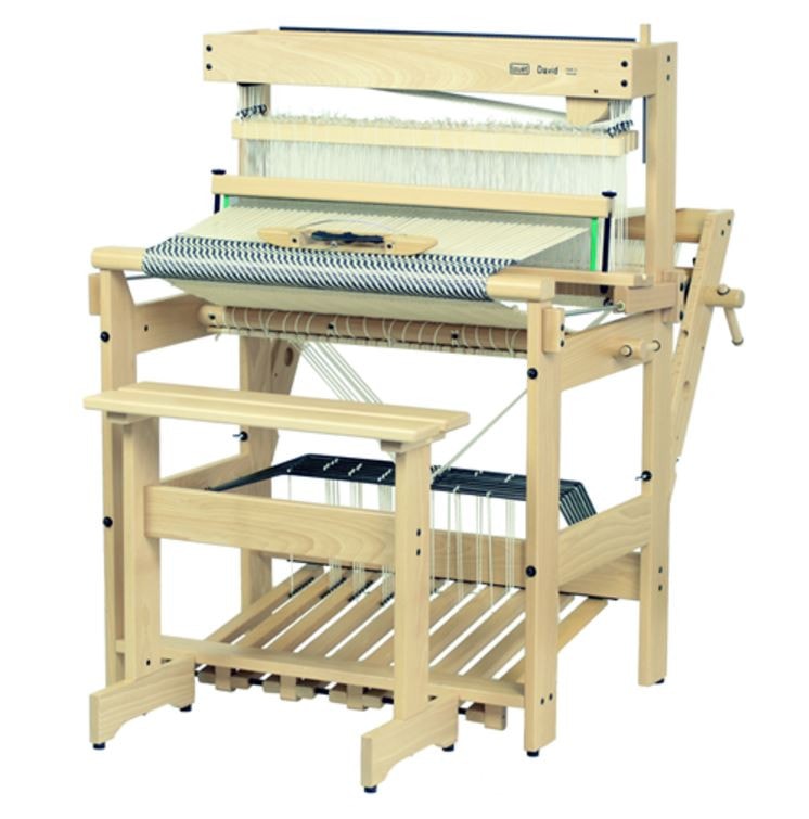 Louet David Floor Looms with New Sliding Beater-Floor Looms-David 70 (27") 8 Harness Loom- with New Beater-