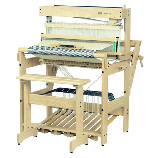 Louet David Floor Looms with New Sliding Beater-Floor Looms-David 70 (27") 8 Harness Loom- with New Beater-