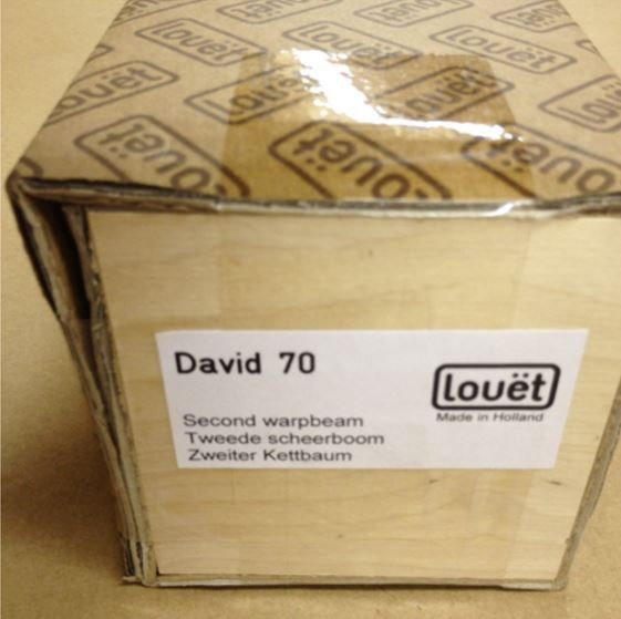 Louet Second Warp Beam for the David 70 Loom-Loom Accessory-