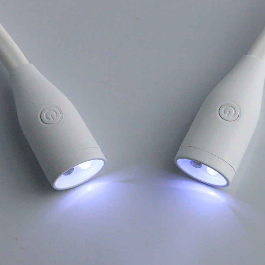 LED Rechargeable Lamp Portable Learning Desk Lamp Neck Lamp Eye