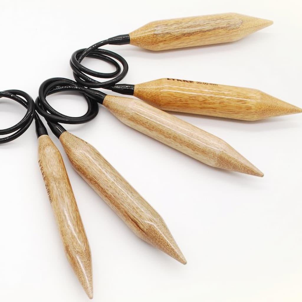Lykke Big Mango Wood Circular Fixed Needles - Paradise Fibers