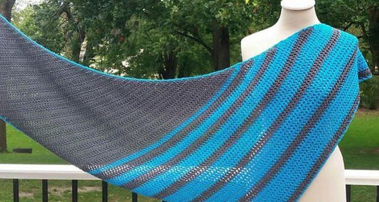 Tidal Wave Shawl by Tamara Kelly-Patterns-