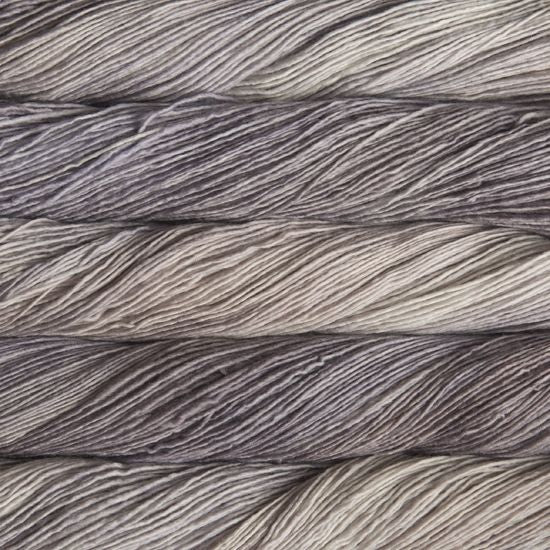 Malabrigo Mechita Pearl Yarn- a variegated colorway in shades of grey