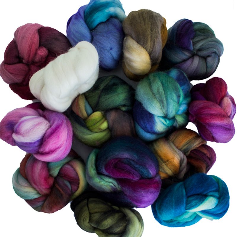 Malabrigo Nubecita Fiber Braid Packs - Paradise Fibers