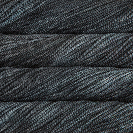 Malabrigo Chunky Yarn in Tortuga - a tonal dark grey colorway