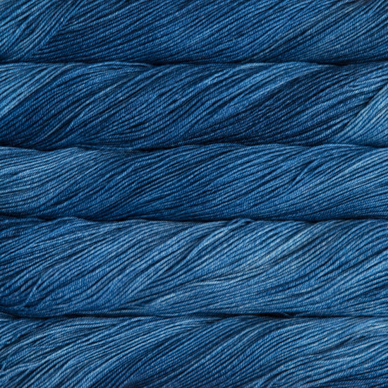 Malabrigo Sock Yarn in Impressionist Sky - a tonal faded blue colorway