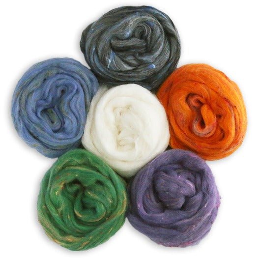 Merino and Bamboo Tweed Blends - Folklore - Paradise Fibers